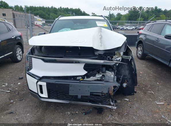 KNDAEFS56S6053741 2025 KIA EV9 White Вид щитка приладів