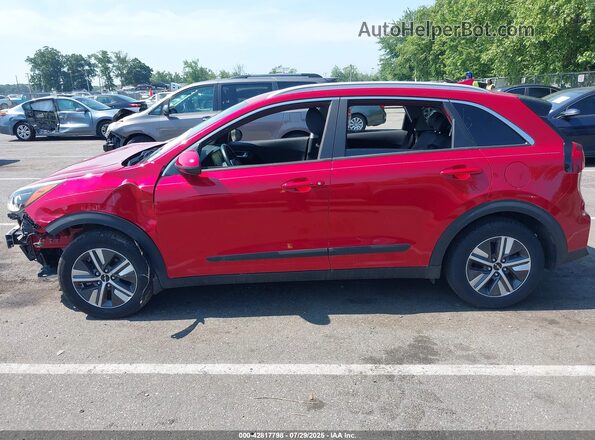 KNDCB3LC6N5509504 2022 KIA NIRO Красный Панорамный вид салона 360°