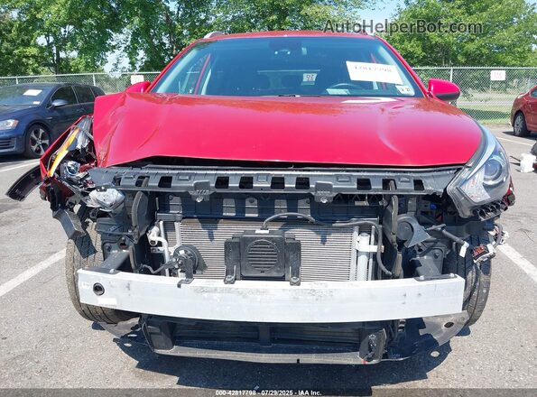 KNDCB3LC6N5509504 2022 KIA NIRO Красный Вид спереди