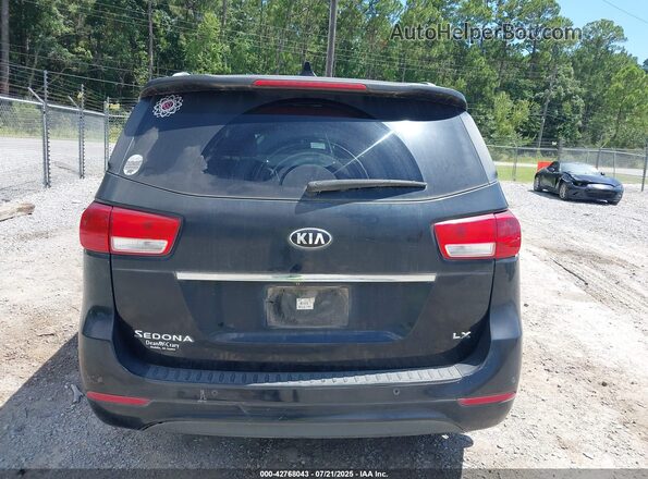 KNDMB5C17G6212995 2016 KIA SEDONA Black 