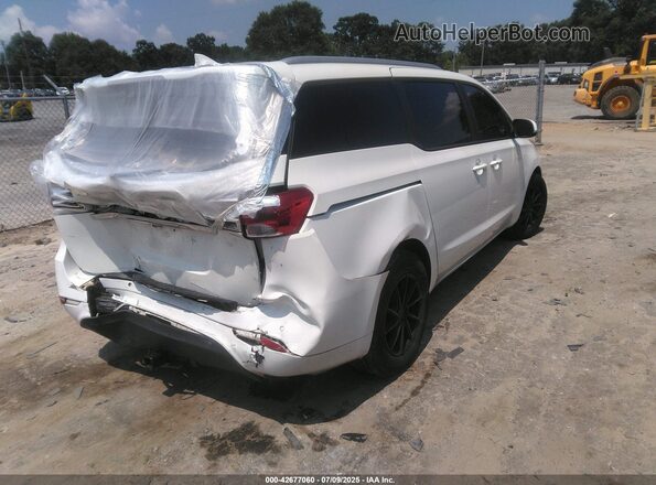 KNDMB5C17H6332877 2017 KIA SEDONA White უკანა მარჯვენა