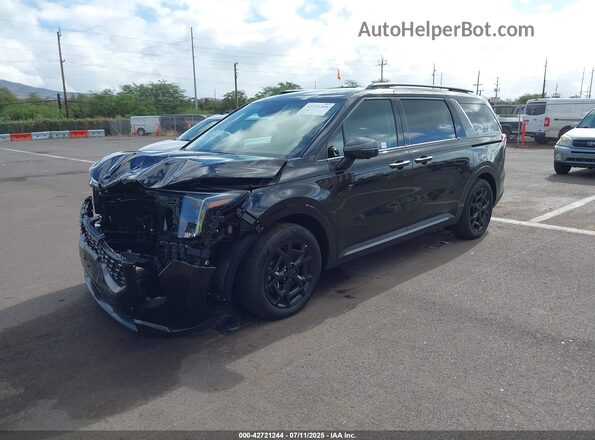 KNDNE5KA7S6079287 2025 KIA CARNIVAL MPV HYBRID Black Przód lewy