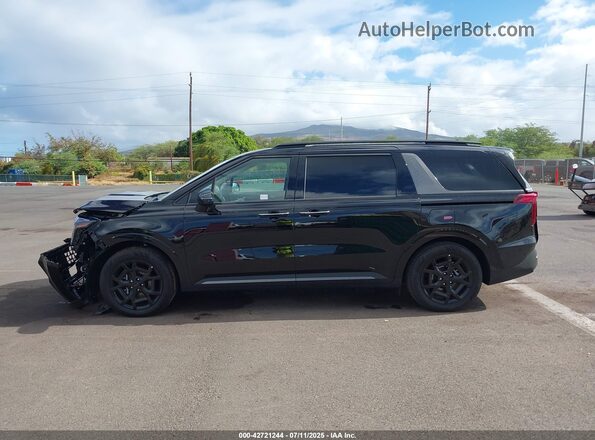KNDNE5KA7S6079287 2025 KIA CARNIVAL MPV HYBRID Black Widok wnętrza z tyłu
