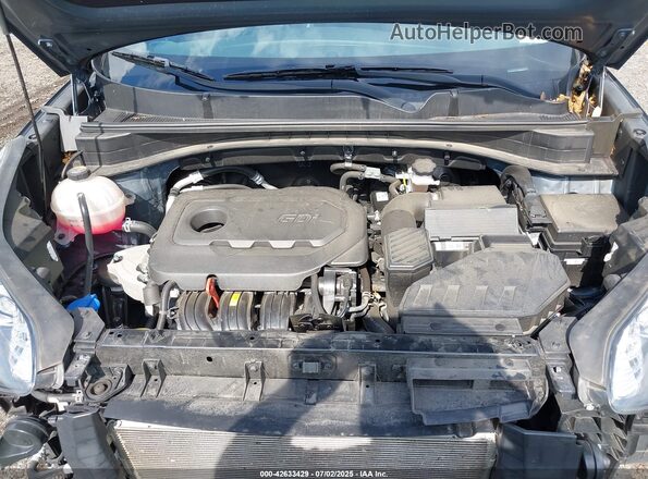 KNDP6CACXM7906127 2021 KIA SPORTAGE Dark Blue Rear view