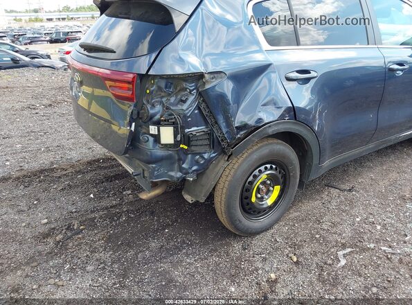 KNDP6CACXM7906127 2021 KIA SPORTAGE Dark Blue 