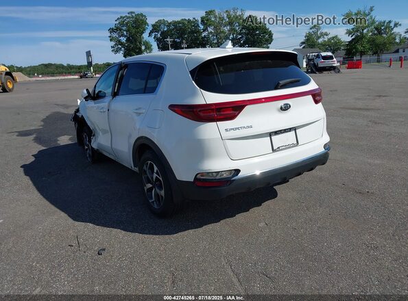 KNDPM3AC9M7912832 2021 KIA SPORTAGE White Հետևի ձախ