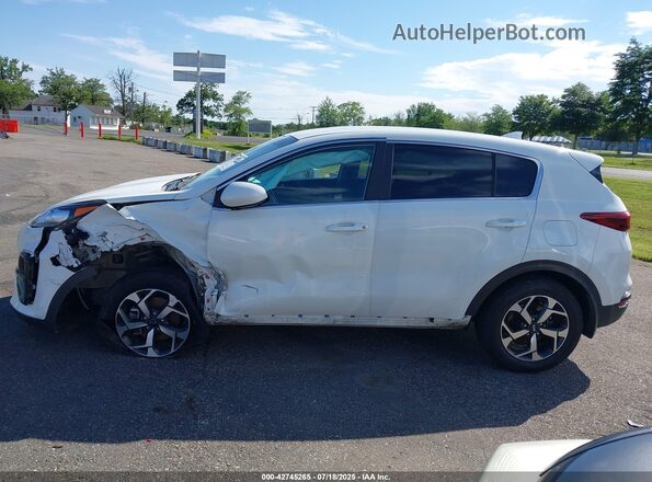 KNDPM3AC9M7912832 2021 KIA SPORTAGE White Սալոնի 360 աստիճան տեսք