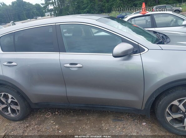 KNDPM3ACXM7938095 2021 KIA SPORTAGE Gray Vista interior trasera