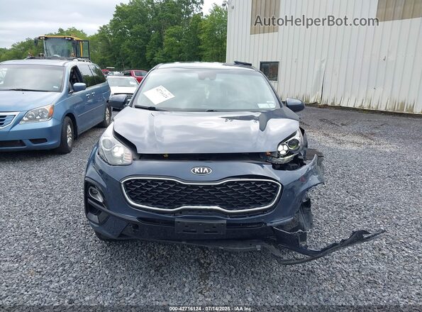 KNDPMCAC1M7899087 2021 KIA SPORTAGE Gray Vista del cuadro de instrumentos