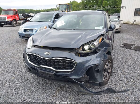 KNDPMCAC1M7899087 2021 KIA SPORTAGE Gray Vista frontal