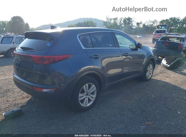 KNDPMCACXJ7489822 2018 KIA SPORTAGE Blue Задня права чверть