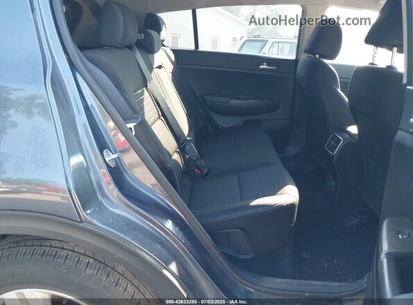 KNDPMCACXJ7489822 2018 KIA SPORTAGE Blue Вид наклейки з VIN-кодом