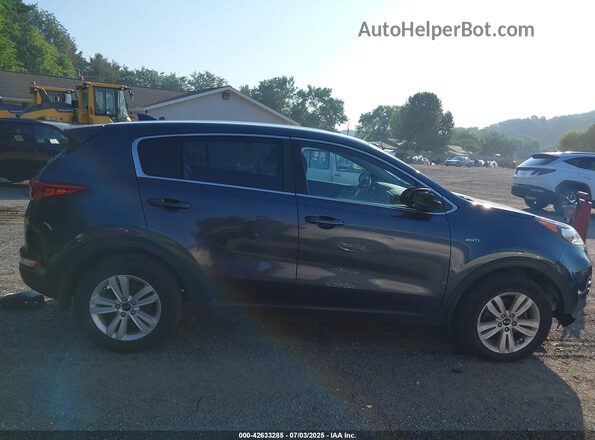 KNDPMCACXJ7489822 2018 KIA SPORTAGE Blue Панорамний вид салону 360°
