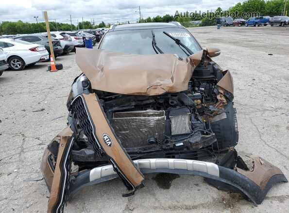 KNDPR3A68H7248296 2017 KIA SPORTAGE Tan Front view