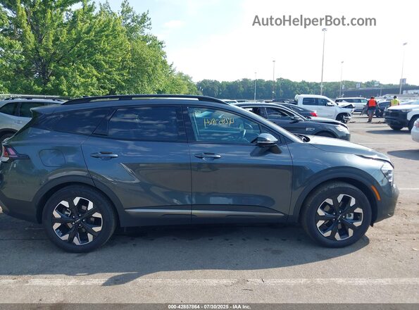 KNDPZDDH2R7153852 2024 KIA SPORTAGE PLUG-IN HYBRID Серый Вид задней части салона
