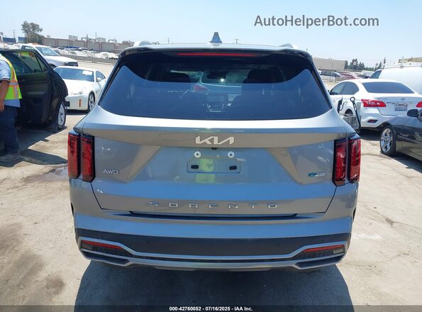 KNDRHDLG3N5117016 2022 KIA SORENTO HYBRID Gray 