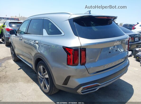 KNDRHDLG3N5117016 2022 KIA SORENTO HYBRID Gray 
