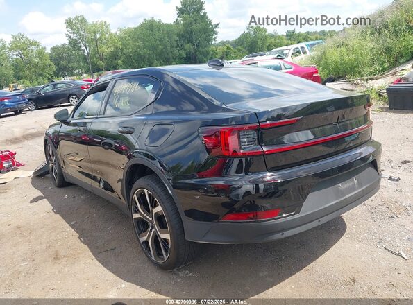 LPSED3KA0NL053491 2022 POLESTAR 2 Черный Задняя левая четверть