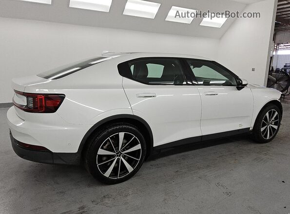 LPSED3KAXML012896 2021 POLESTAR 2 White Trasero derecho