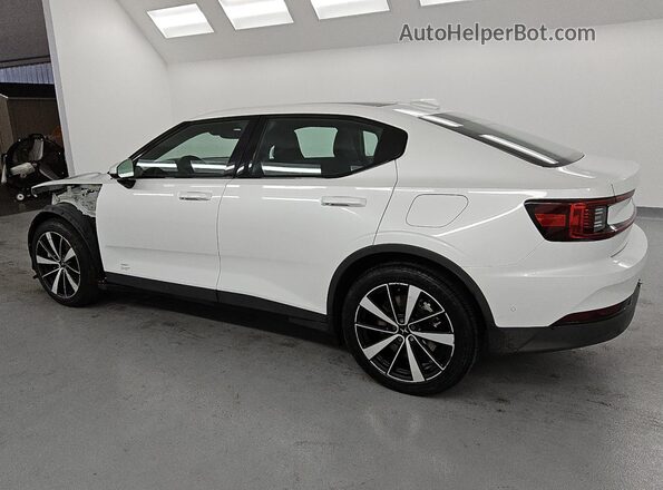 LPSED3KAXML012896 2021 POLESTAR 2 White Trasero izquierdo