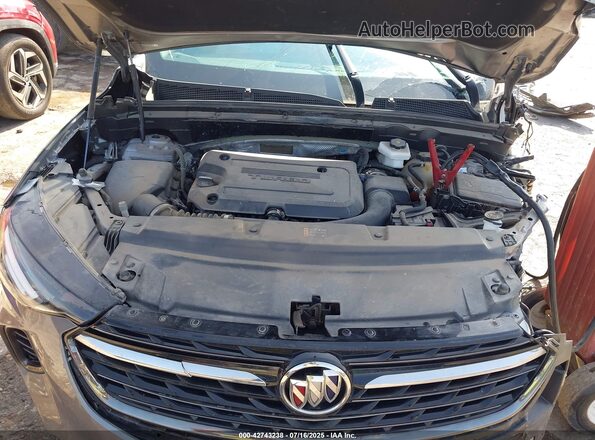 LRBFZNR40ND072592 2022 BUICK ENVISION Silver უკანა ხედი
