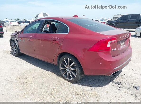 LYV402FK6GB092587 2016 VOLVO S60 INSCRIPTION Maroon Rear left