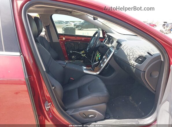 LYV402FK6GB092587 2016 VOLVO S60 INSCRIPTION Maroon Front interior view