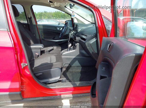 MAJ3P1TE6JC206502 2018 FORD ECOSPORT Red Front interior view