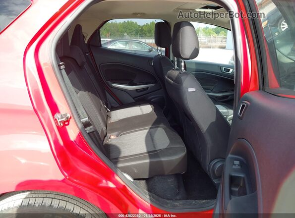 MAJ3P1TE6JC206502 2018 FORD ECOSPORT Red VIN sticker view
