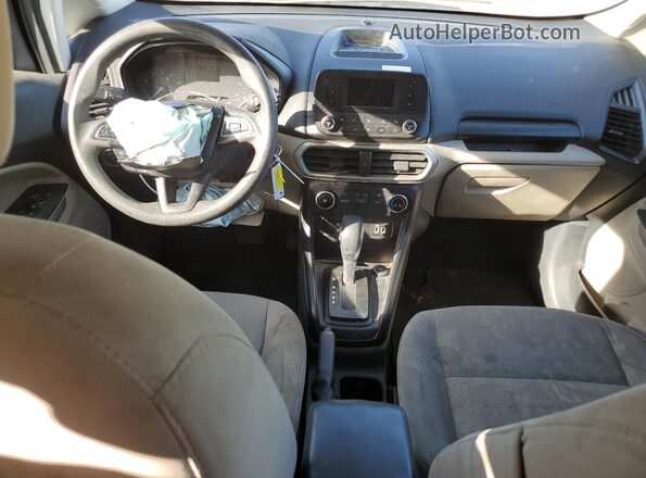 MAJ3S2FE9MC444803 2021 FORD ECOSPORT Gray Widok deski rozdzielczej