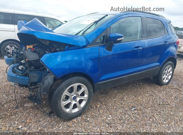 MAJ3S2GE5LC393636 2020 FORD ECOSPORT Blue Vista tres cuartos delantera izquierda