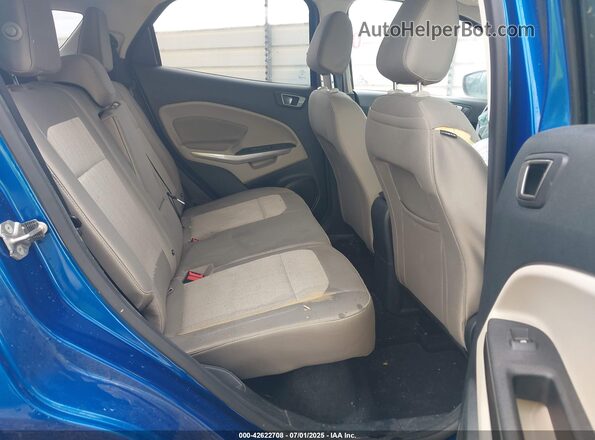 MAJ3S2GE5LC393636 2020 FORD ECOSPORT Blue Vista de la etiqueta del VIN