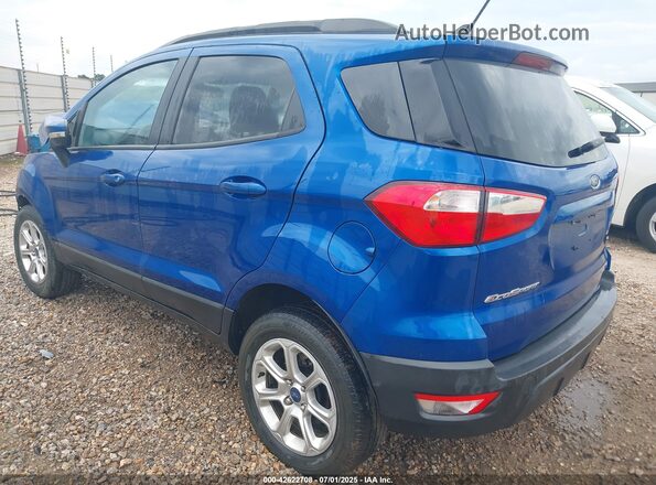MAJ3S2GE5LC393636 2020 FORD ECOSPORT Blue Trasero izquierdo