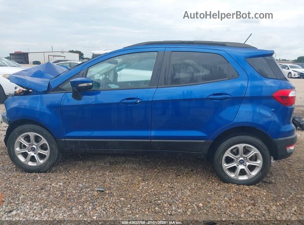 MAJ3S2GE5LC393636 2020 FORD ECOSPORT Blue Vista interior de 360 grados