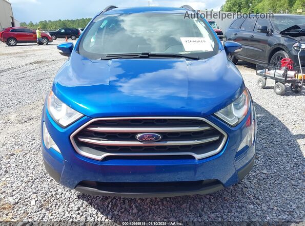 MAJ3S2GE6MC450072 2021 FORD ECOSPORT Blue Vista del cuadro de instrumentos