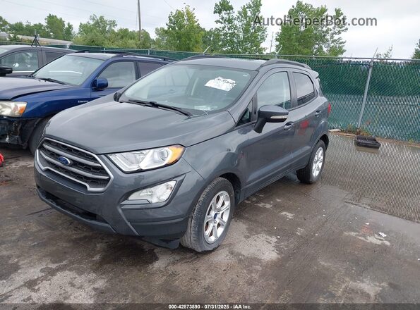 MAJ3S2GEXMC447854 2021 FORD ECOSPORT Gray Przód lewy