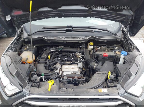 MAJ3S2GEXMC447854 2021 FORD ECOSPORT Gray Widok z tyłu