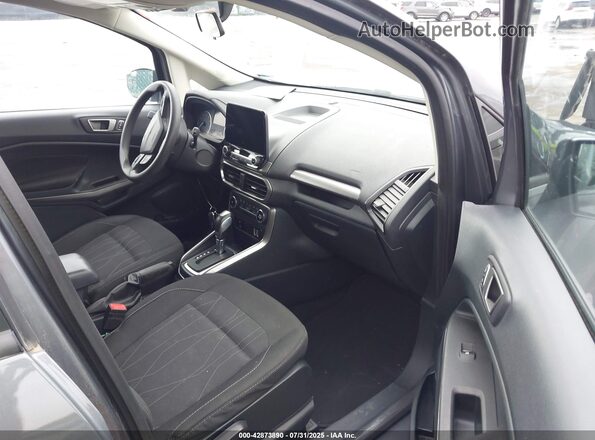 MAJ3S2GEXMC447854 2021 FORD ECOSPORT Gray Widok wnętrza z przodu