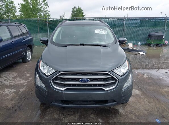 MAJ3S2GEXMC447854 2021 FORD ECOSPORT Gray Widok zestawu wskaźników