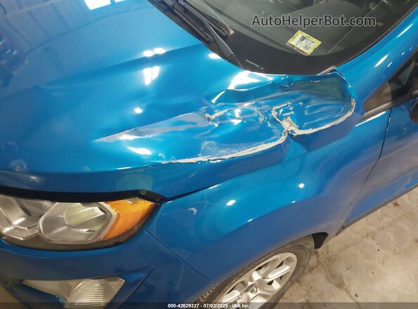 MAJ6S3GL8LC317863 2020 FORD ECOSPORT Blue Widok z przodu