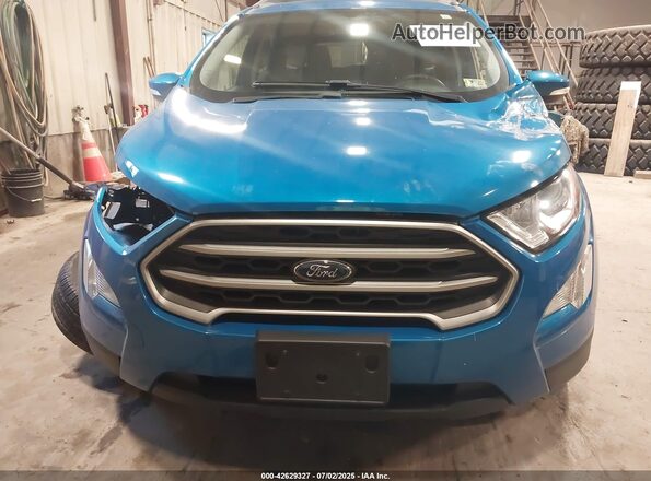 MAJ6S3GL8LC317863 2020 FORD ECOSPORT Blue Widok wnętrza z tyłu