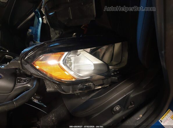 MAJ6S3GL8LC317863 2020 FORD ECOSPORT Blue Widok zestawu wskaźników