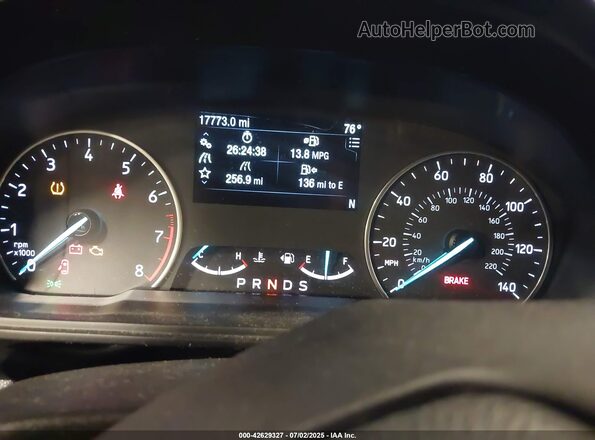 MAJ6S3GL8LC317863 2020 FORD ECOSPORT Blue Widok tylnych siedzeń