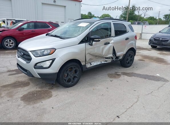 MAJ6S3JL2MC413482 2021 FORD ECOSPORT Silver Vista tres cuartos delantera izquierda