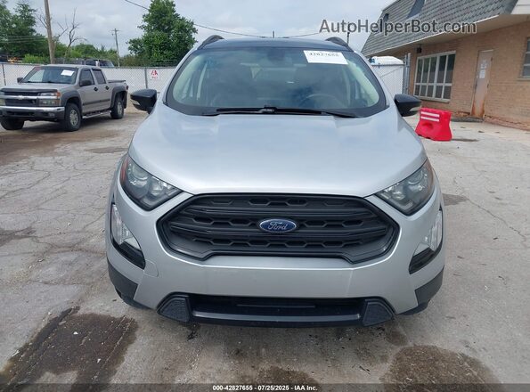 MAJ6S3JL2MC413482 2021 FORD ECOSPORT Silver Vista del cuadro de instrumentos