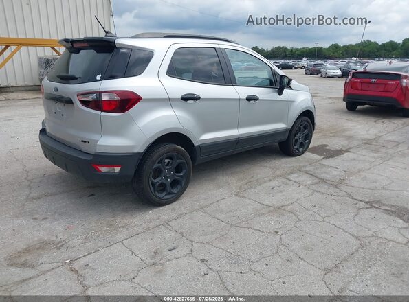 MAJ6S3JL2MC413482 2021 FORD ECOSPORT Silver Trasero derecho