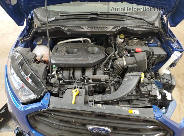 MAJ6S3JL3MC398636 2021 FORD ECOSPORT Синий 