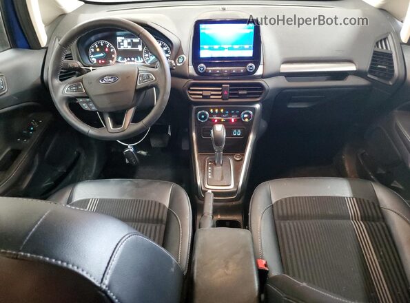 MAJ6S3JL3MC398636 2021 FORD ECOSPORT Синий 