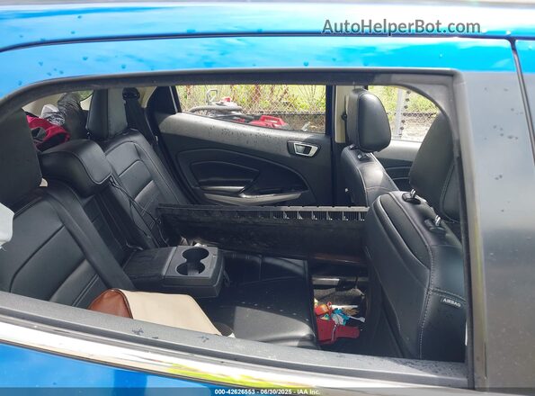 MAJ6S3KL2LC313847 2020 FORD ECOSPORT Blue Вид наклейки з VIN-кодом
