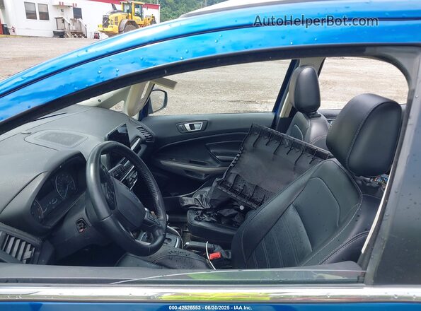 MAJ6S3KL2LC313847 2020 FORD ECOSPORT Blue Вид салону спереду